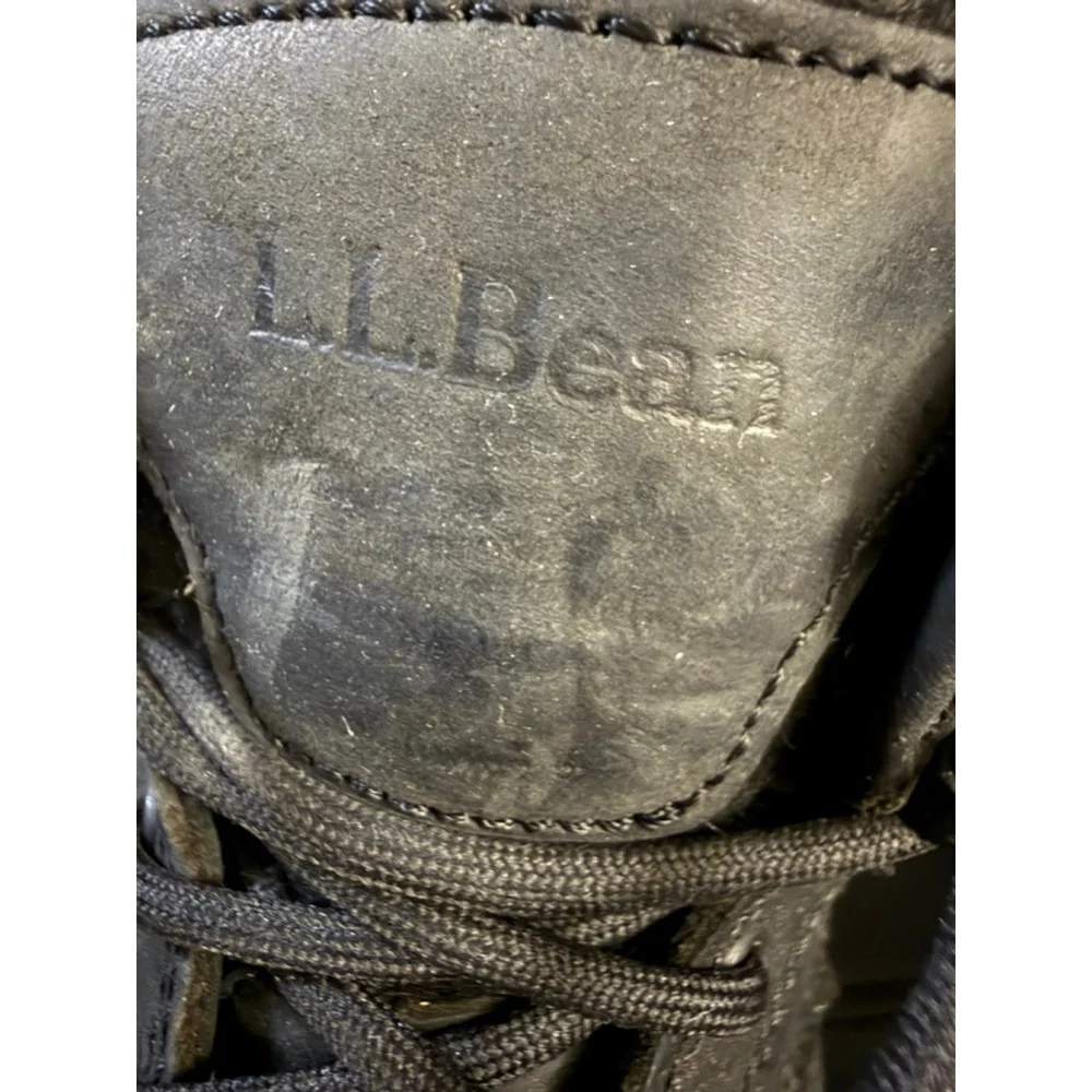 Women's L.L.Bean Black Winter & Rain Bean Boots Size 6.5